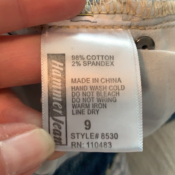 Distressed, Hammer Jeans Los Angeles, size 9 - Picture 12 of 15